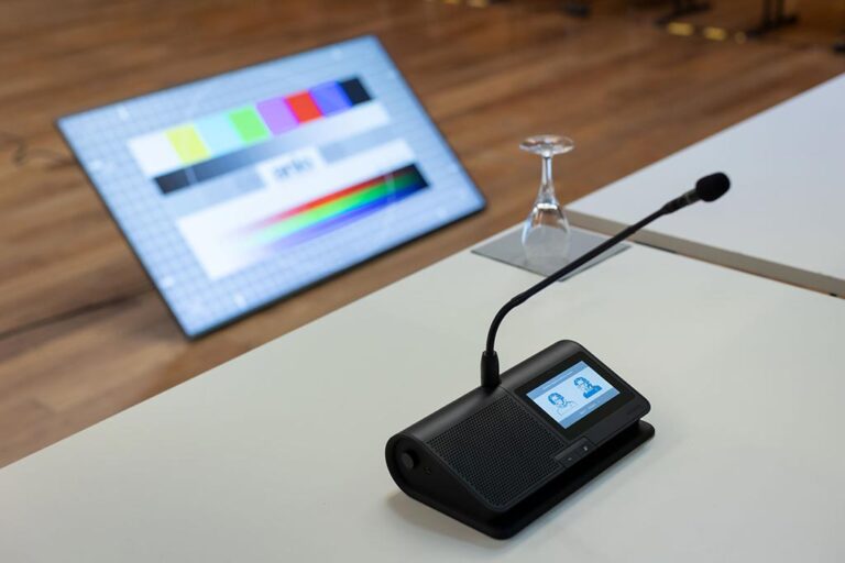 Konferenztechnik in Frankfurt